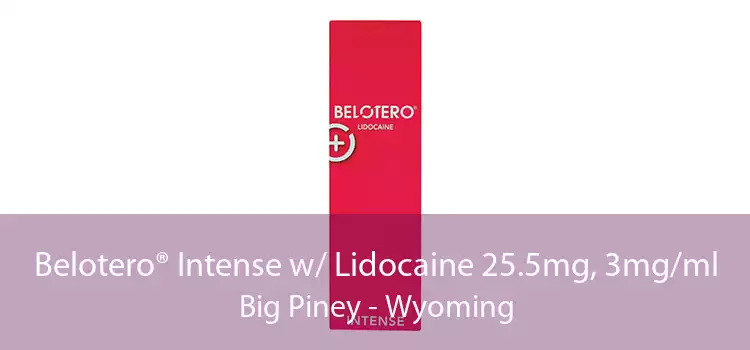 Belotero® Intense w/ Lidocaine 25.5mg, 3mg/ml Big Piney - Wyoming