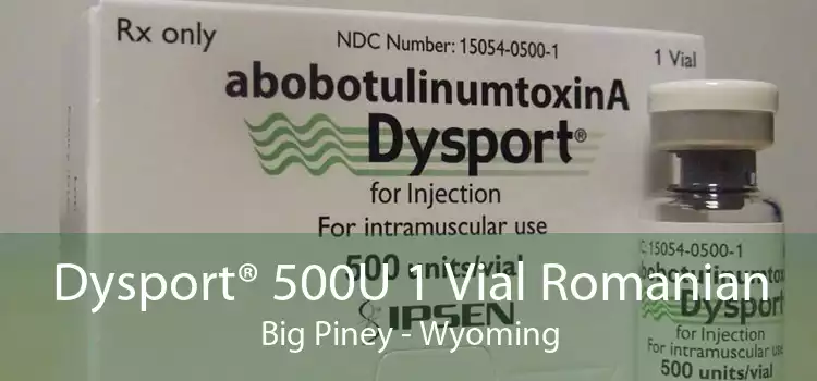 Dysport® 500U 1 Vial Romanian Big Piney - Wyoming