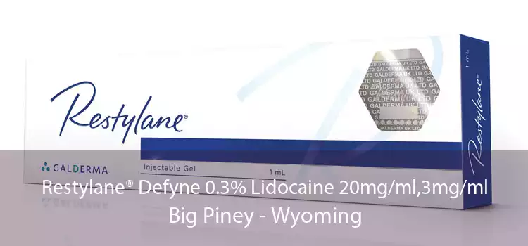 Restylane® Defyne 0.3% Lidocaine 20mg/ml,3mg/ml Big Piney - Wyoming