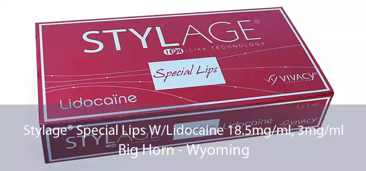 Stylage® Special Lips W/Lidocaine 18.5mg/ml, 3mg/ml Big Horn - Wyoming