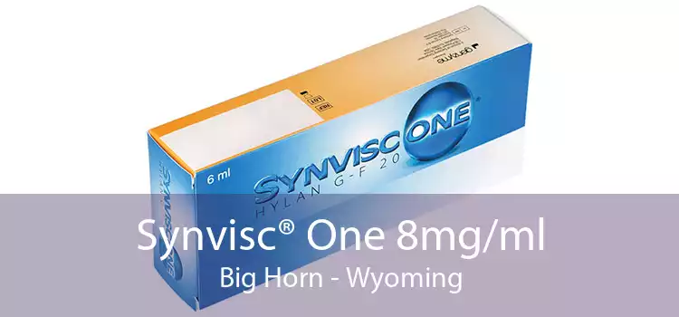 Synvisc® One 8mg/ml Big Horn - Wyoming