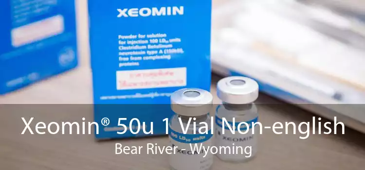 Xeomin® 50u 1 Vial Non-english Bear River - Wyoming